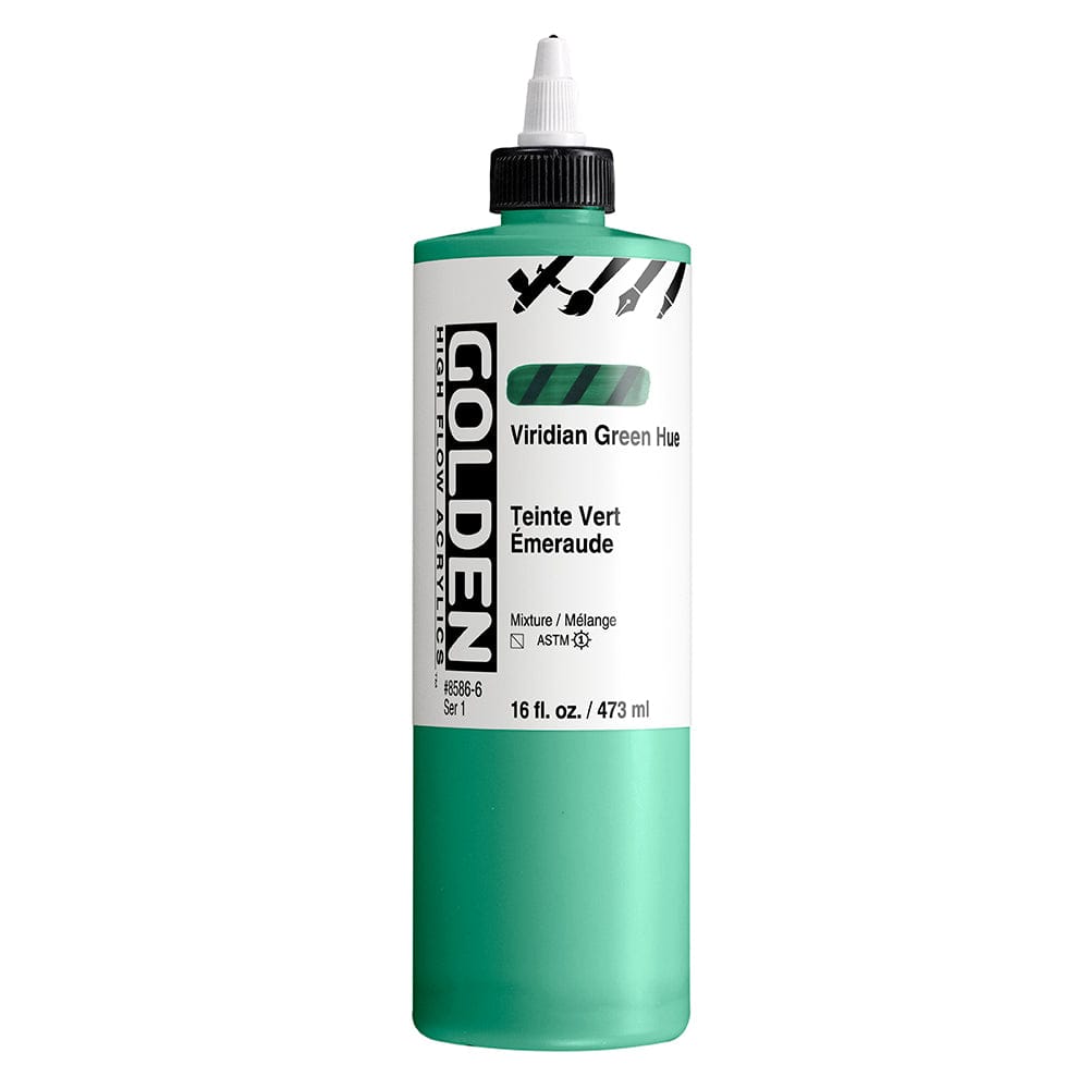 GOLDEN HIGH FLOW GOLDEN 473ml Golden HIGH FLOW Viridian Green Hue
