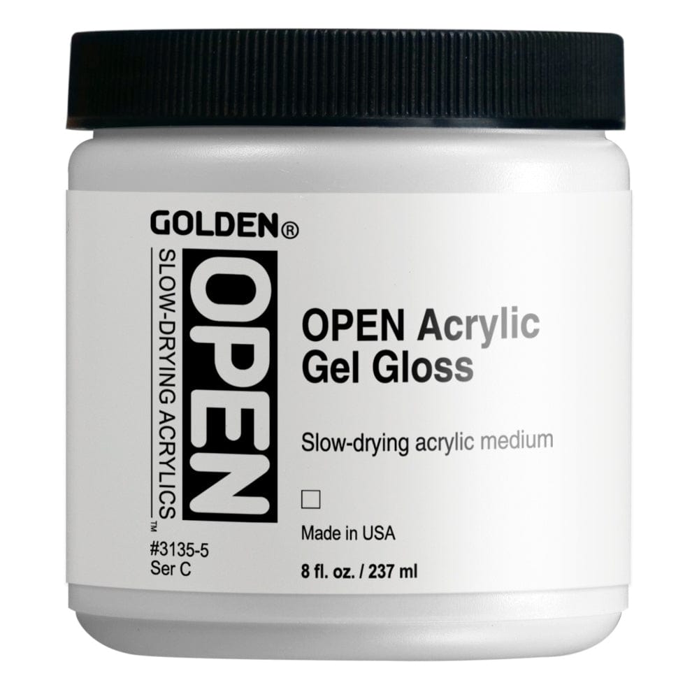 GOLDEN MEDIUMS GOLDEN 236ml Golden OPEN Acrylic Gel (Gloss)