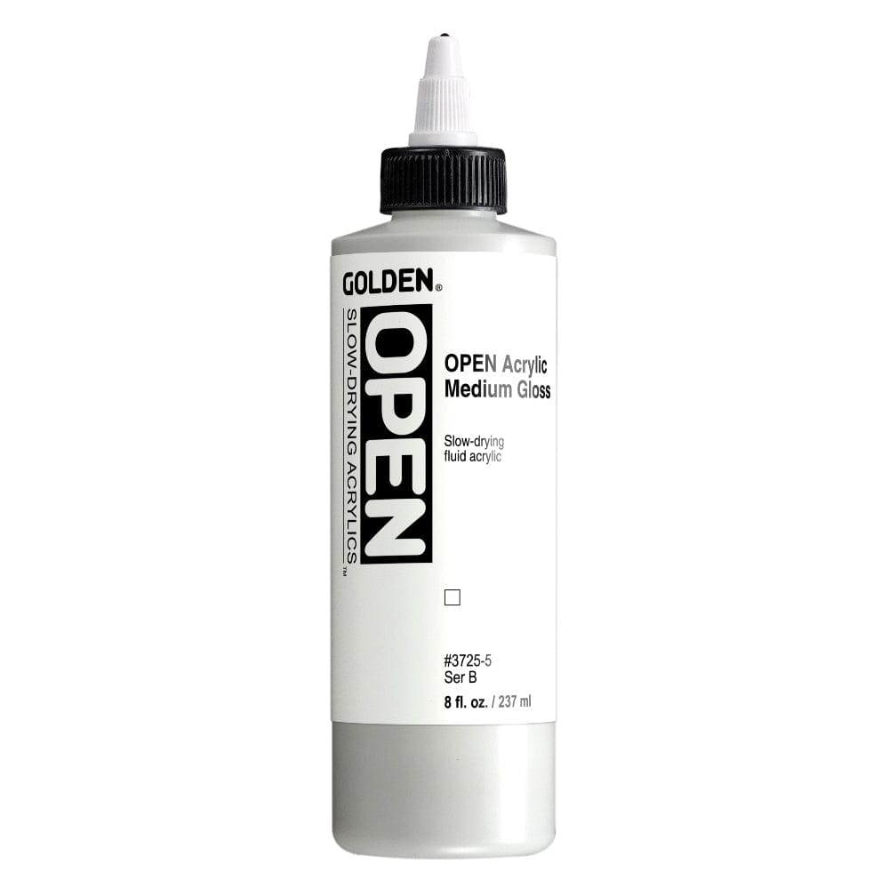 GOLDEN MEDIUMS GOLDEN 236ml Golden OPEN Acrylic Medium (Gloss)