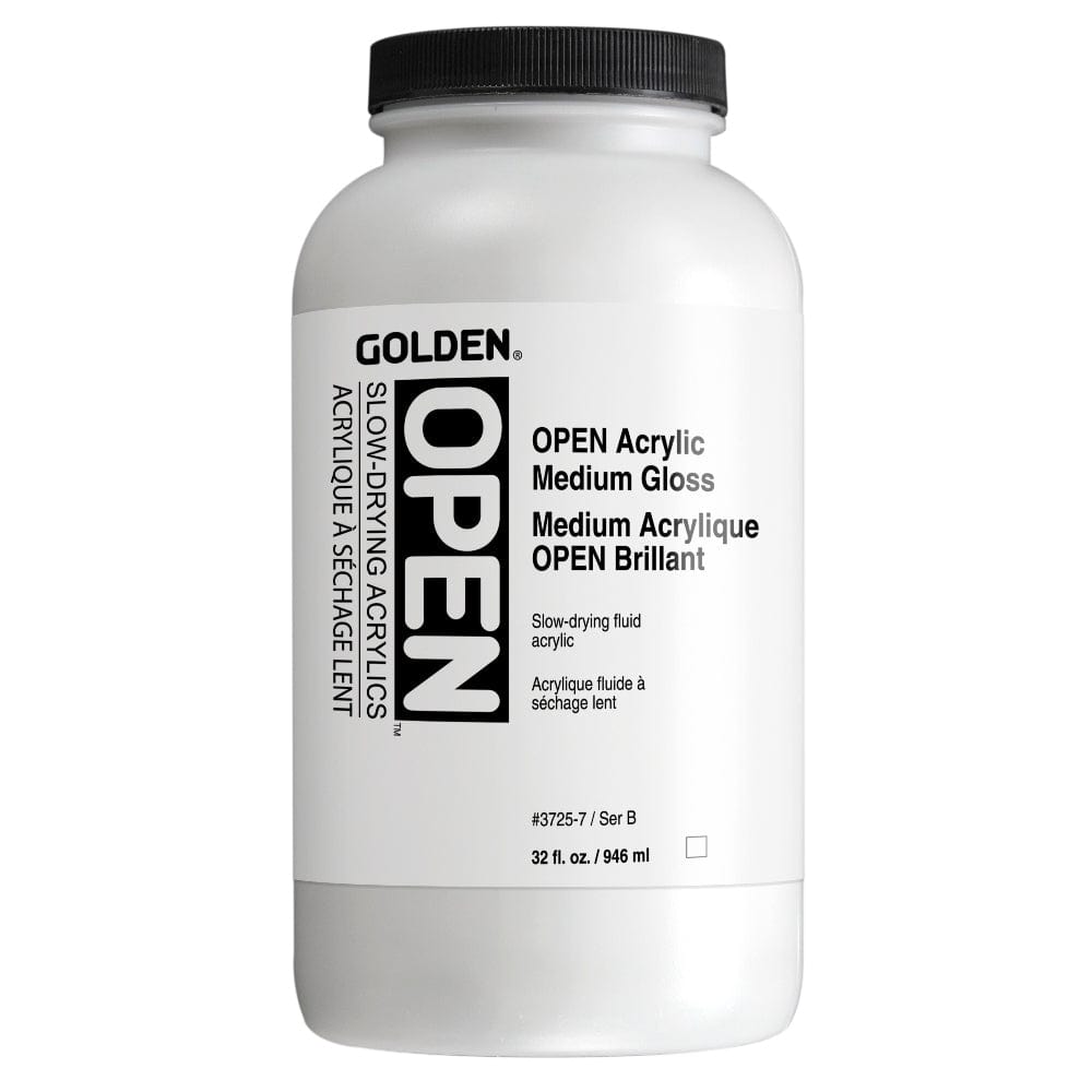 GOLDEN MEDIUMS GOLDEN 946ml Golden OPEN Acrylic Medium (Gloss)