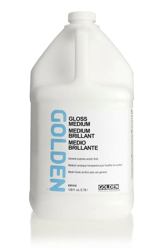 GOLDEN MEDIUMS GOLDEN 3.78 Litre Golden Polymer Gloss Medium