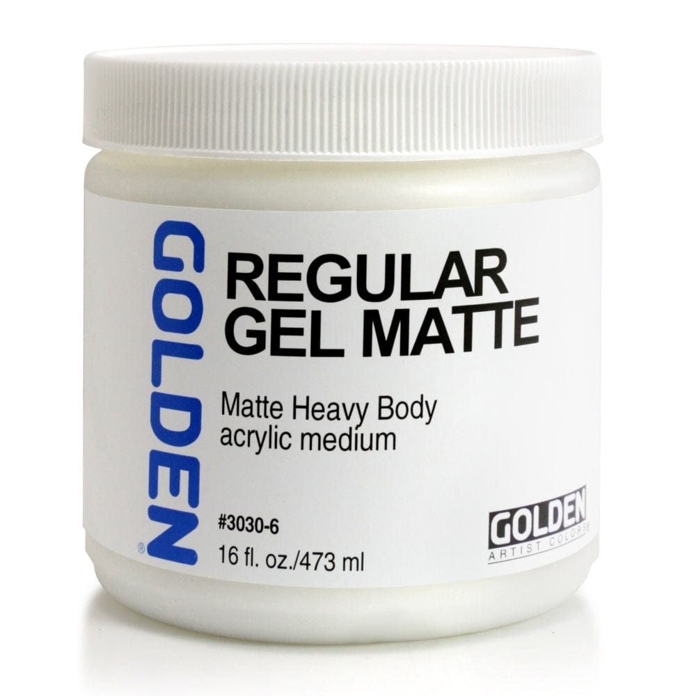 GOLDEN MEDIUMS GOLDEN 473ml Golden Regular Gel (Matte)