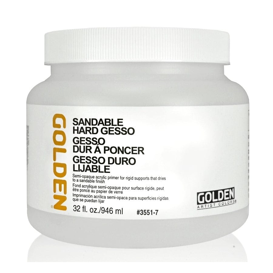 GOLDEN GROUNDS GOLDEN 946ml Golden Sandable Hard Gesso