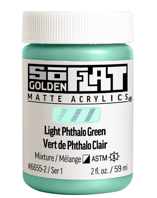 GOLDEN SoFLAT GOLDEN 59ml Golden SoFLAT Light Phthalo Green