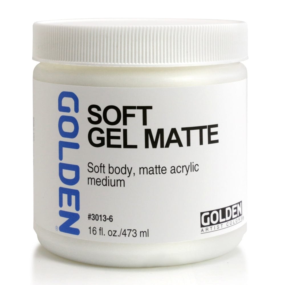 GOLDEN MEDIUMS GOLDEN 473ml Golden Soft Gel (Matte)