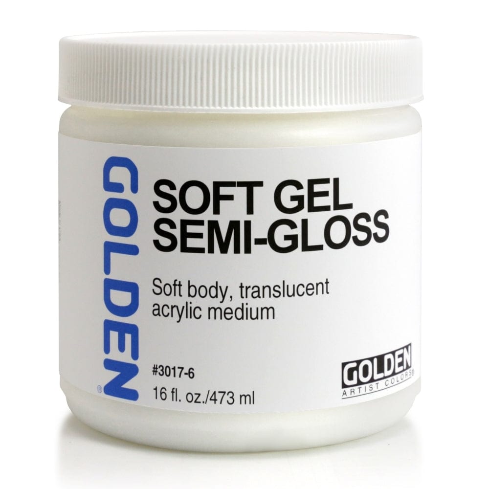 GOLDEN MEDIUMS GOLDEN 473ml Golden Soft Gel (Semi-Gloss)