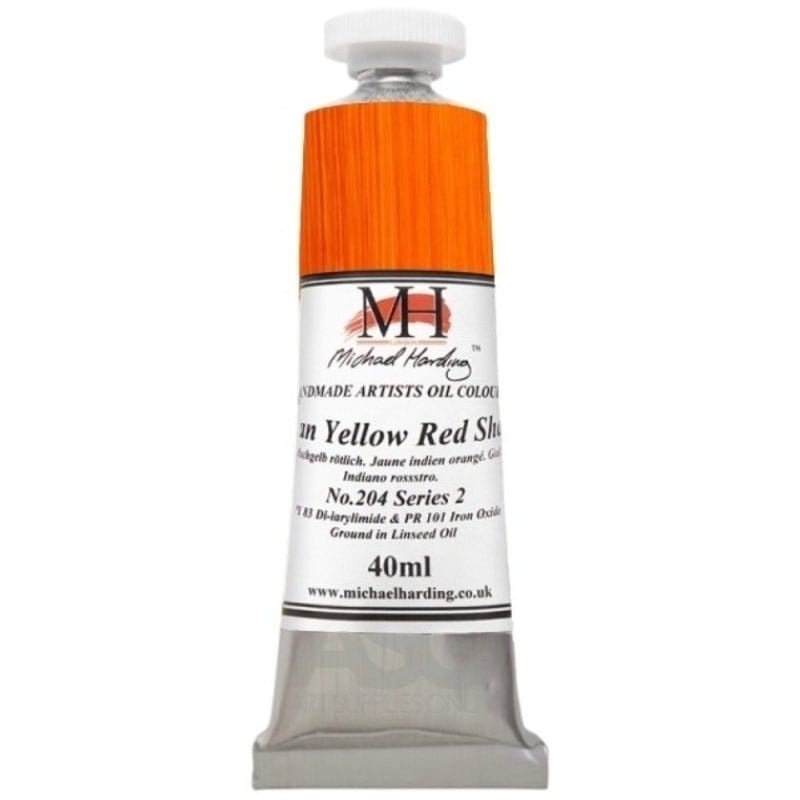 MICHAEL HARDING OILS MICHAEL HARDING Michael Harding Indian Yellow Red Shade