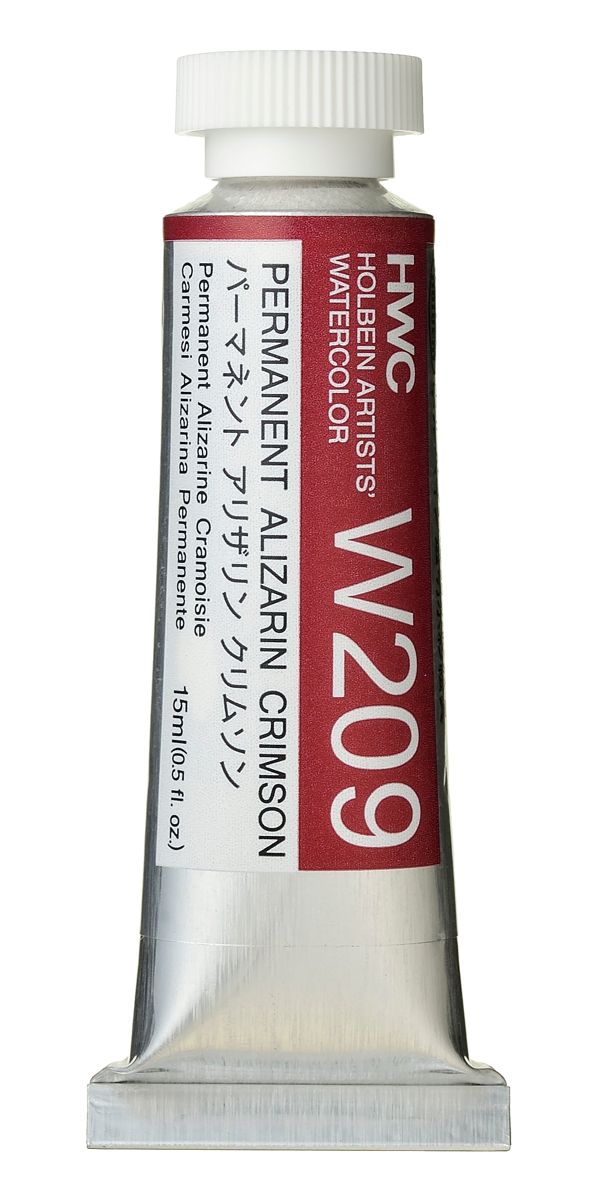 Holbein Watercolour 15ml W209 Permanent Alizarin Crimson