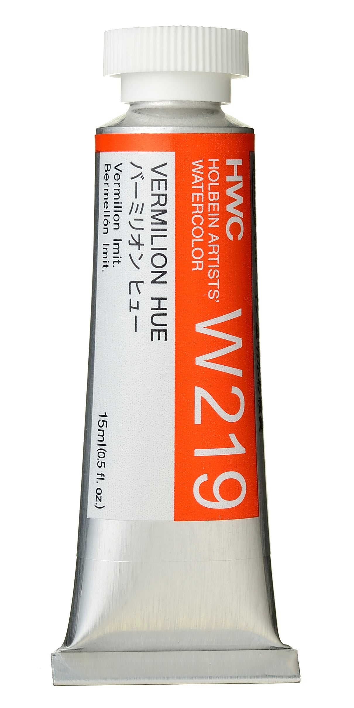 Holbein Watercolour 15ml W219 Vermillion Hue