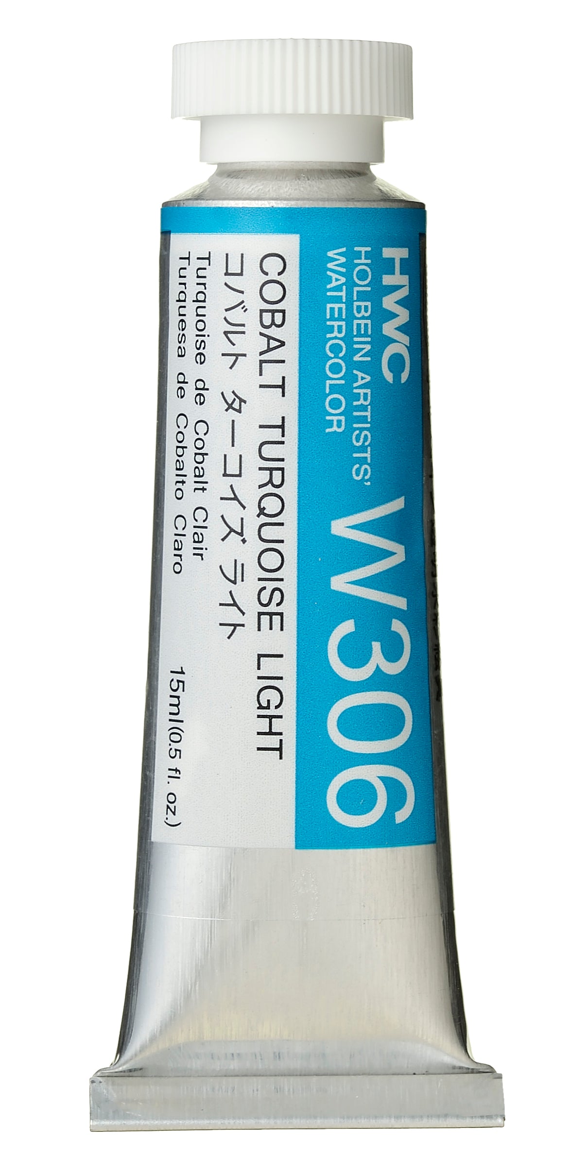 Holbein Watercolour 15ml W306 Cobalt Turquoise Light