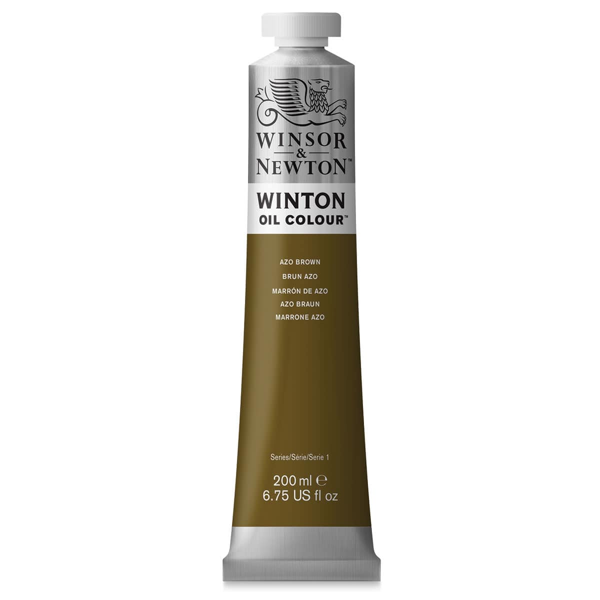 WINSOR & NEWTON WINTON WINSOR & NEWTON 200ml Winton Oils Azo Brown 389