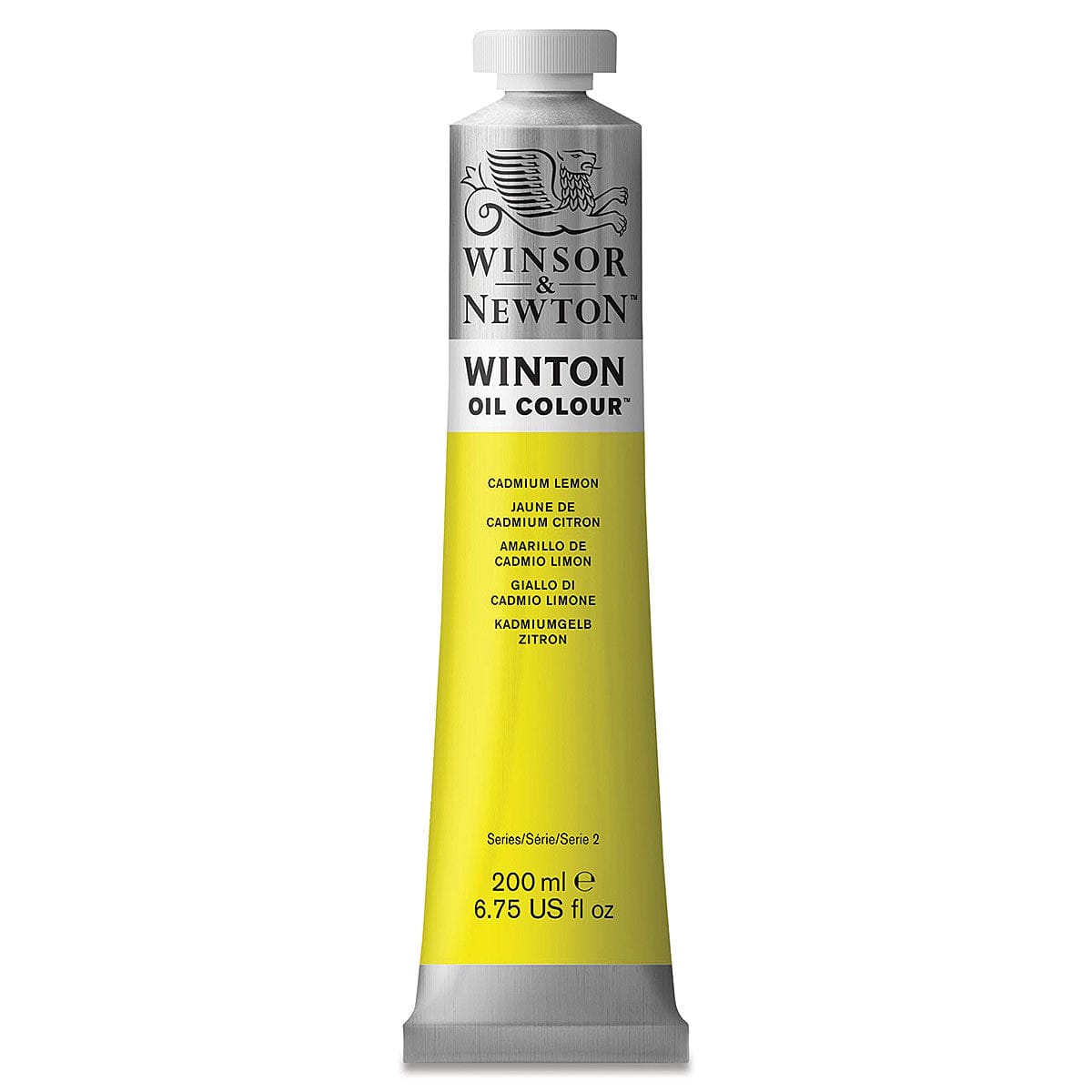 WINSOR & NEWTON WINTON WINSOR & NEWTON 200ml Winton Oils Cadmium Lemon Hue 087