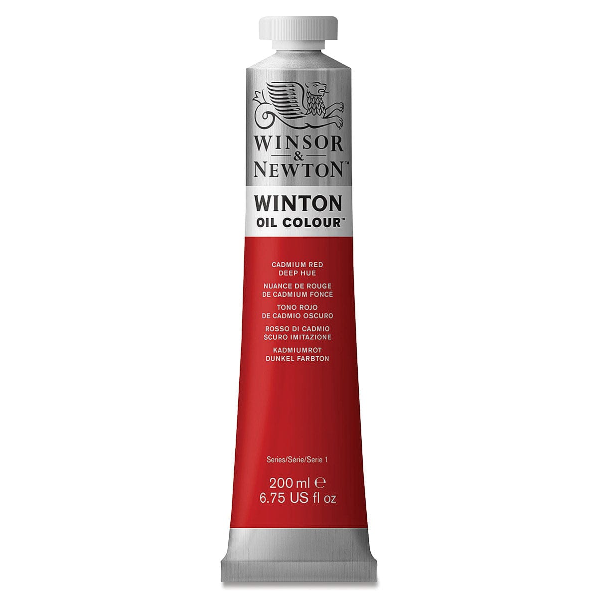 WINSOR & NEWTON WINTON WINSOR & NEWTON 200ml Winton Oils Cadmium Red Deep Hue 098