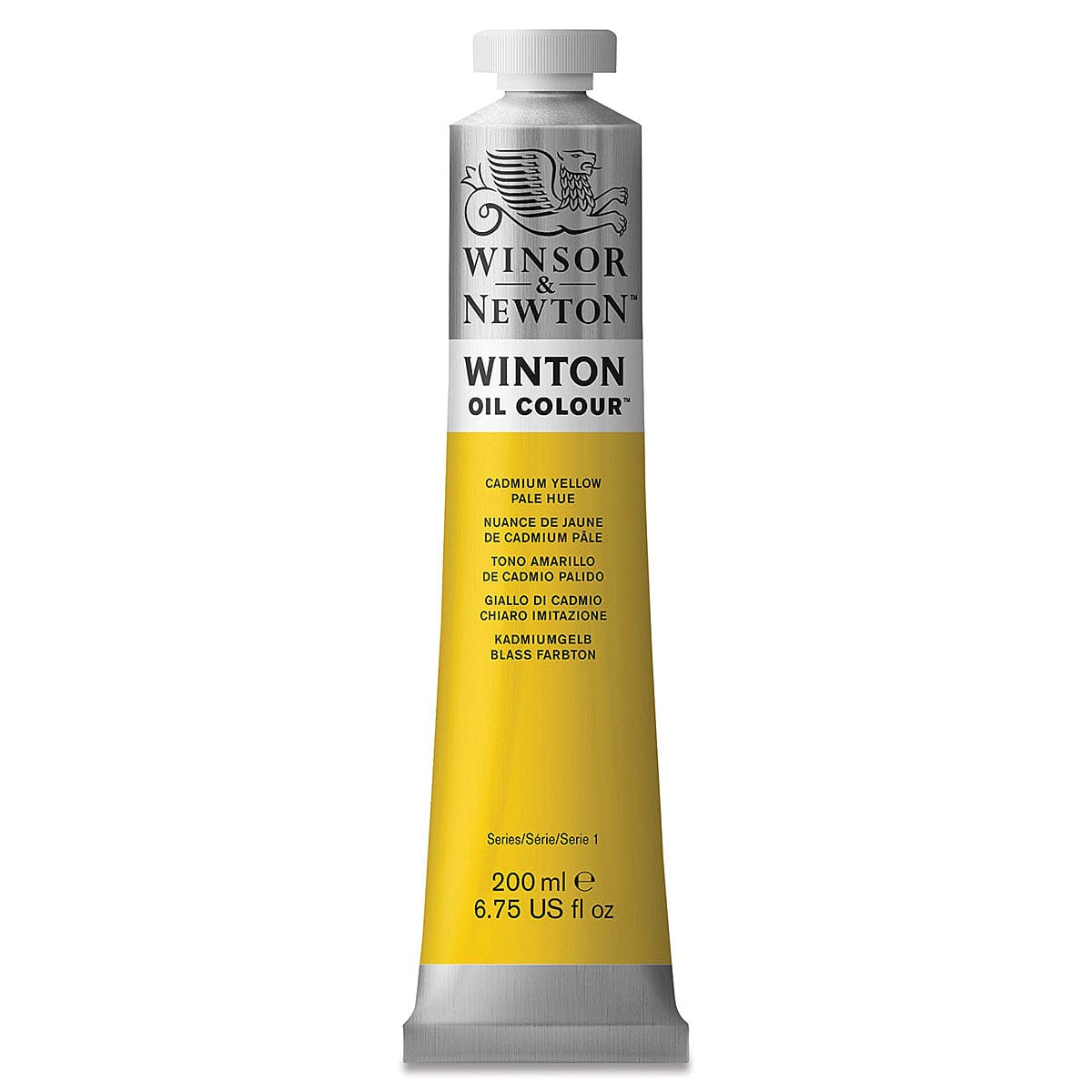 WINSOR & NEWTON WINTON WINSOR & NEWTON 200ml Winton Oils Cadmium Yellow Pale Hue 119