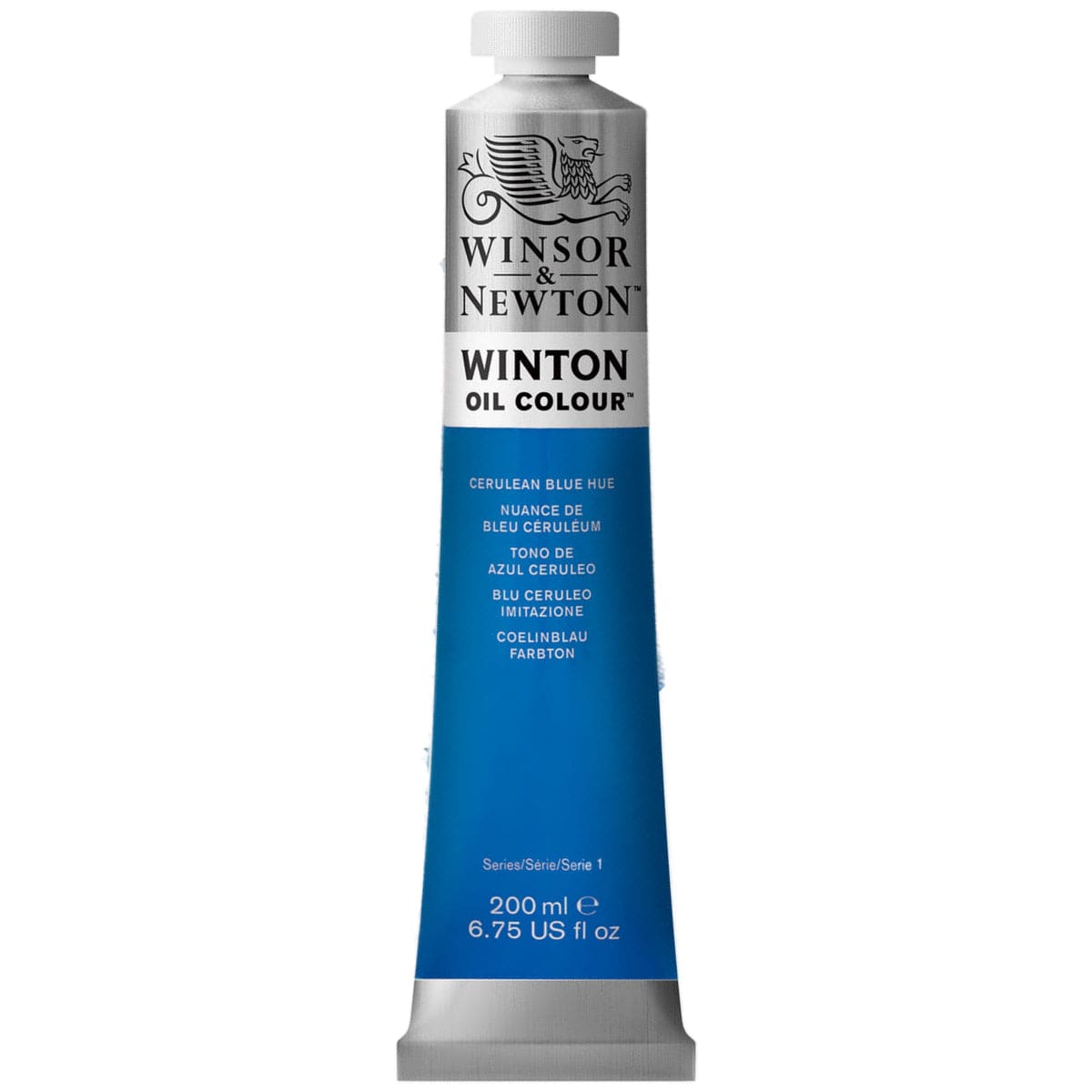 WINSOR & NEWTON WINTON WINSOR & NEWTON 200ml Winton Oils Cerulean Blue Hue 138