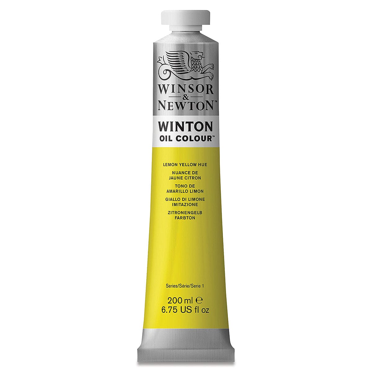 WINSOR & NEWTON WINTON WINSOR & NEWTON 200ml Winton Oils Lemon Yellow Hue 346