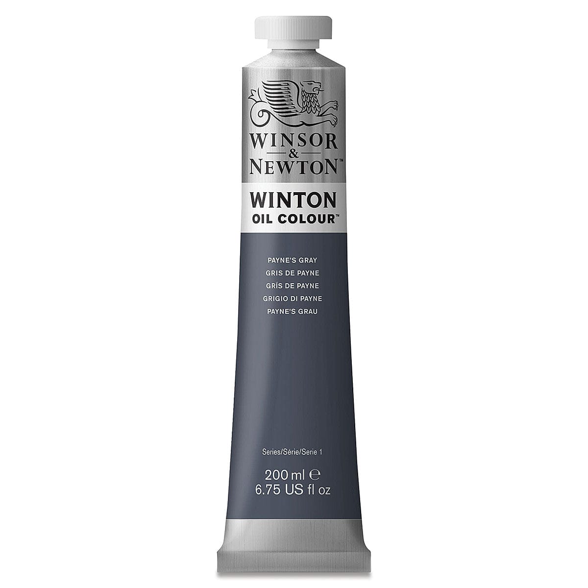 WINSOR & NEWTON WINTON WINSOR & NEWTON 200ml Winton Oils Payne's Gray 465