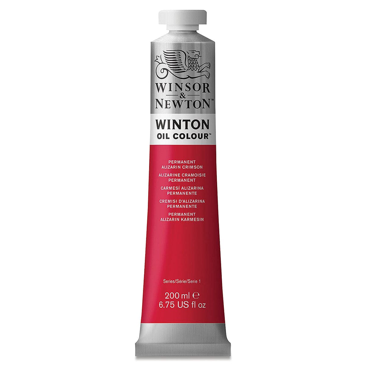 WINSOR & NEWTON WINTON WINSOR & NEWTON 200ml Winton Oils Permanent Alizarin Crimson 468
