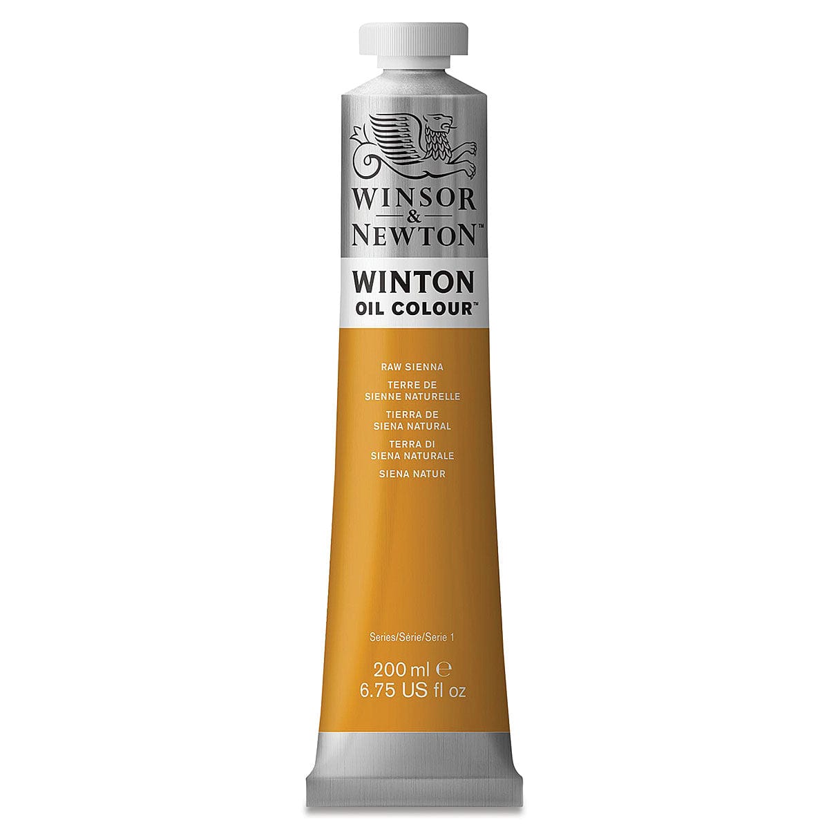 WINSOR & NEWTON WINTON WINSOR & NEWTON 200ml Winton Oils Raw Sienna 552