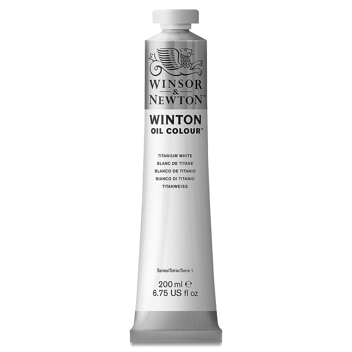 WINSOR & NEWTON WINTON WINSOR & NEWTON 200ml Winton Oils Titanium White 644