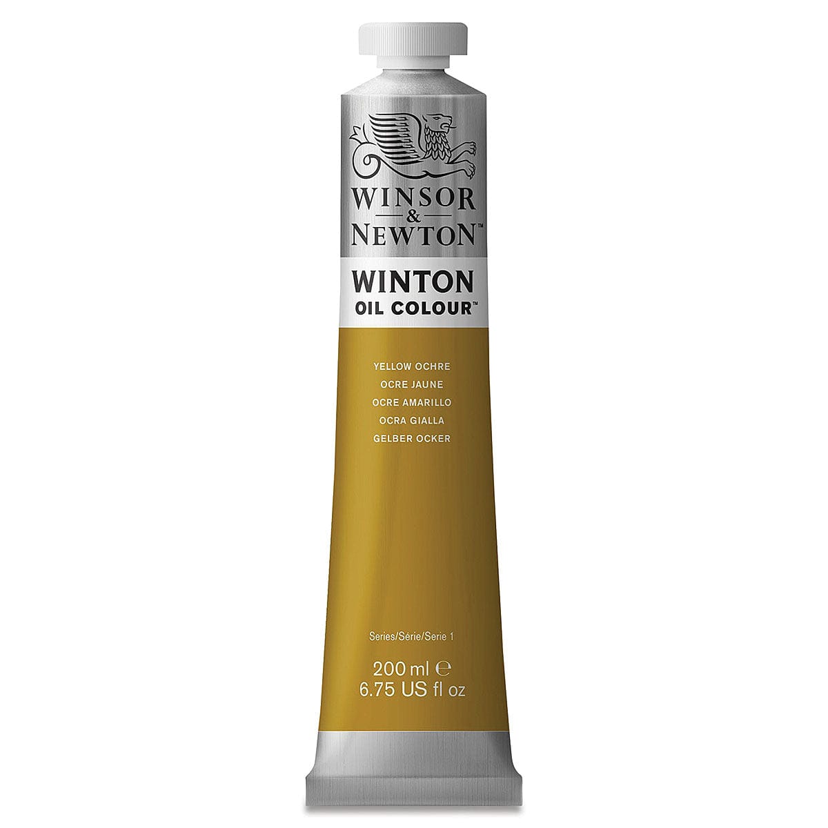 WINSOR & NEWTON WINTON WINSOR & NEWTON 200ml Winton Oils Yellow Ochre 744