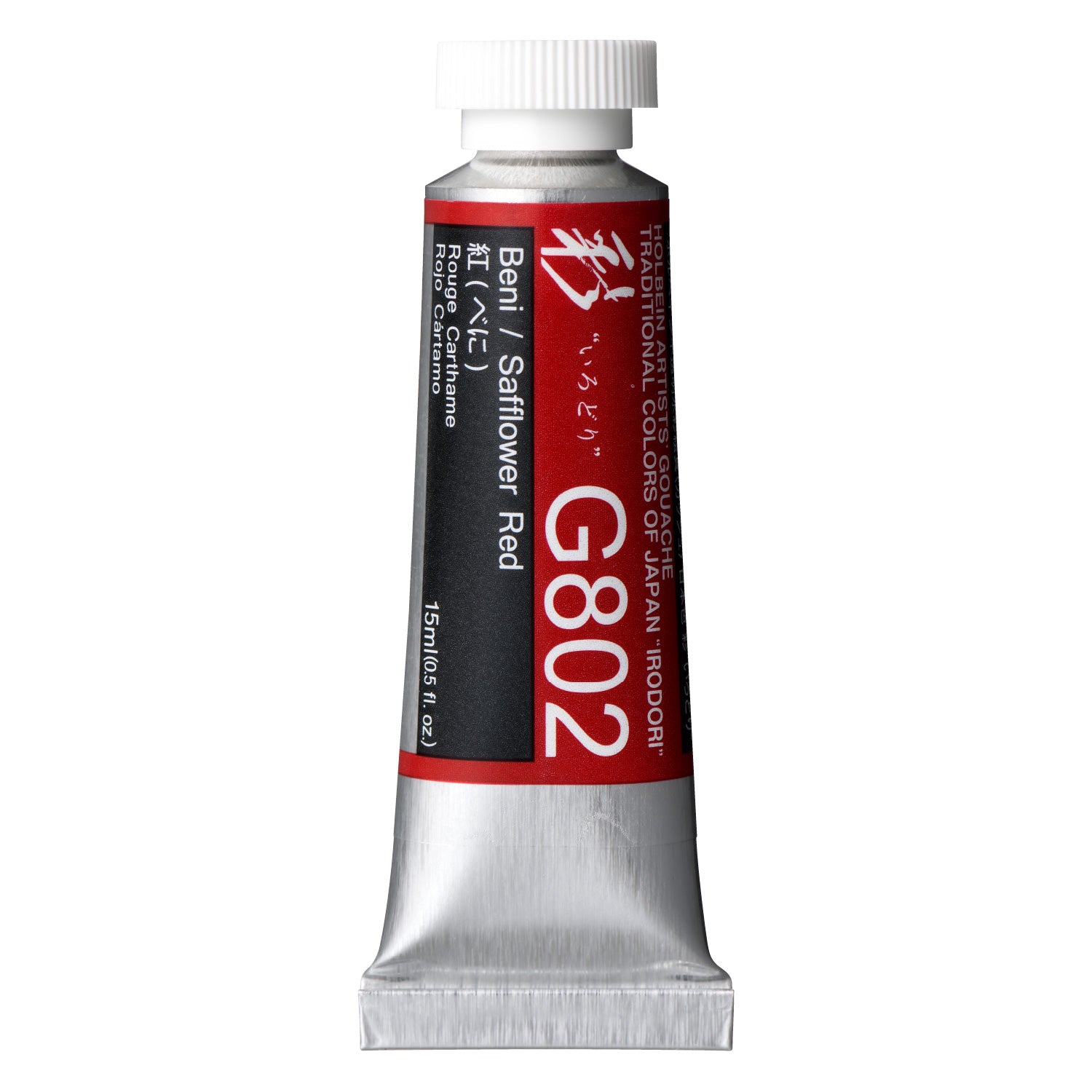 Holbein Artist Gouache Irodori G802 Safflower Red 15ml