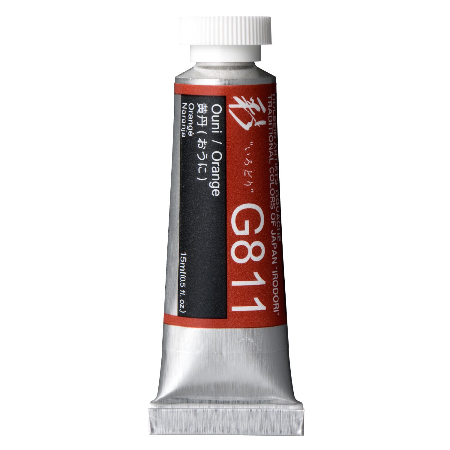Holbein Artist Gouache Irodori G811 Orange 15ml
