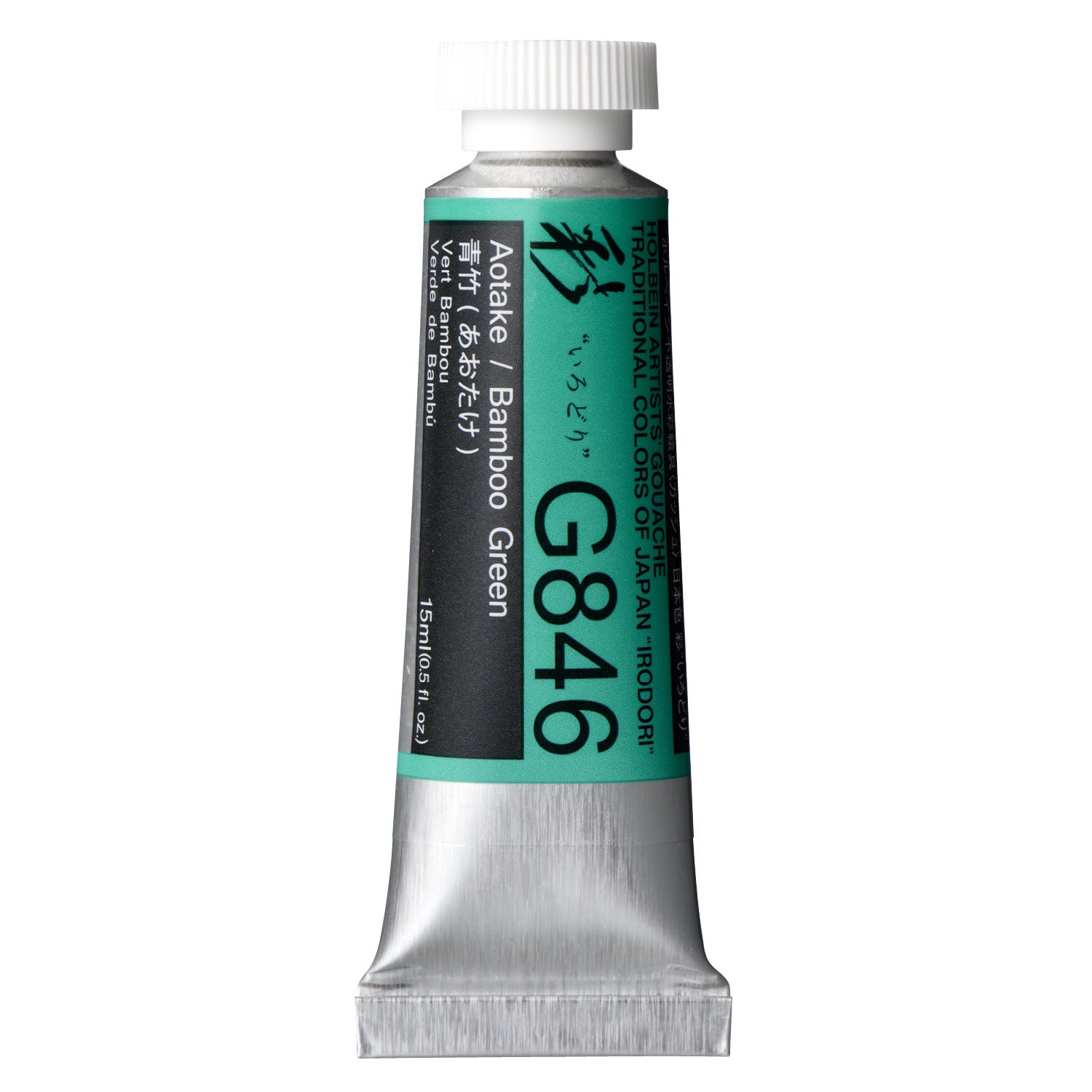 Holbein Artist Gouache Irodori G846 Bamboo Green 15ml