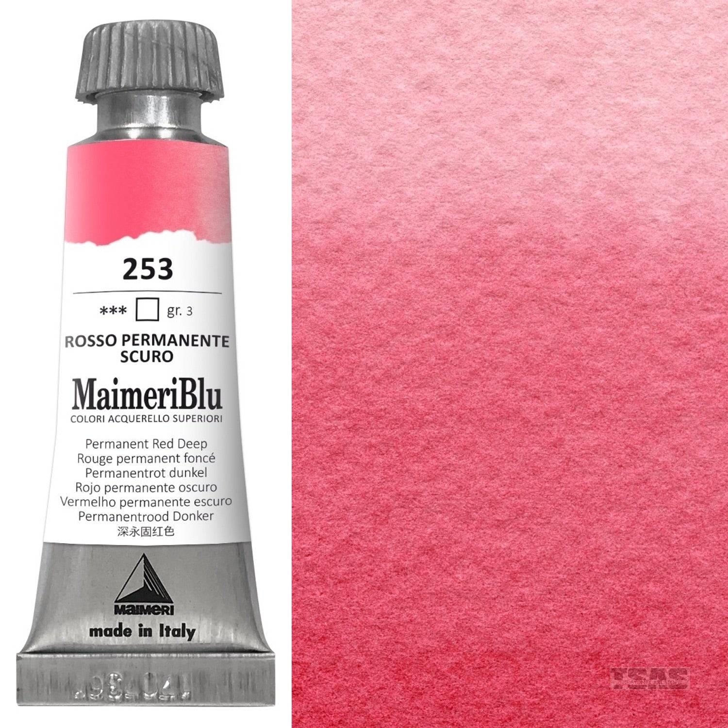 MAIMERI BLU MAIMERI BLU 253 Maimeri Blu 12ml Permanent Red Deep