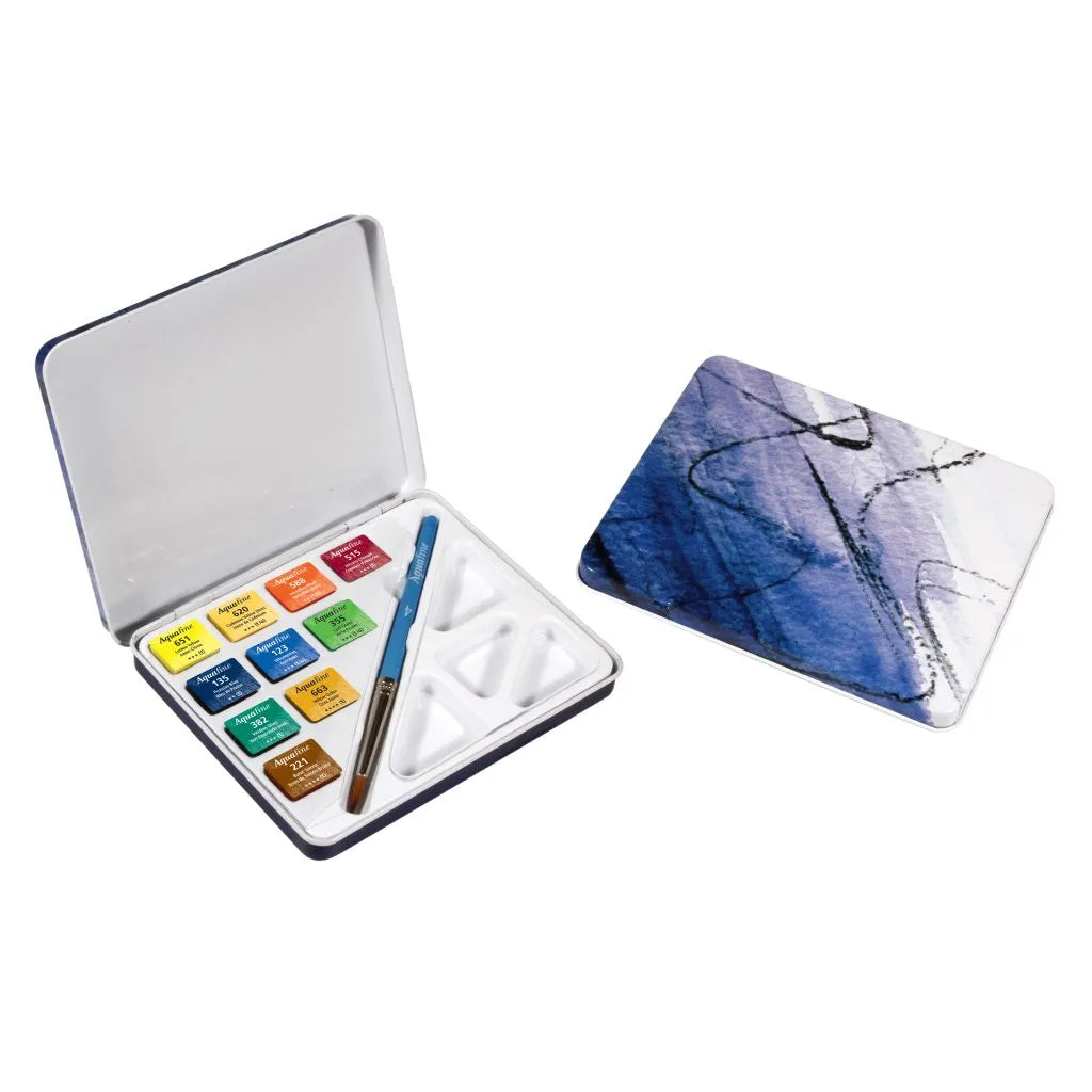 Daler Rowney Aquafine Travel Tin Set