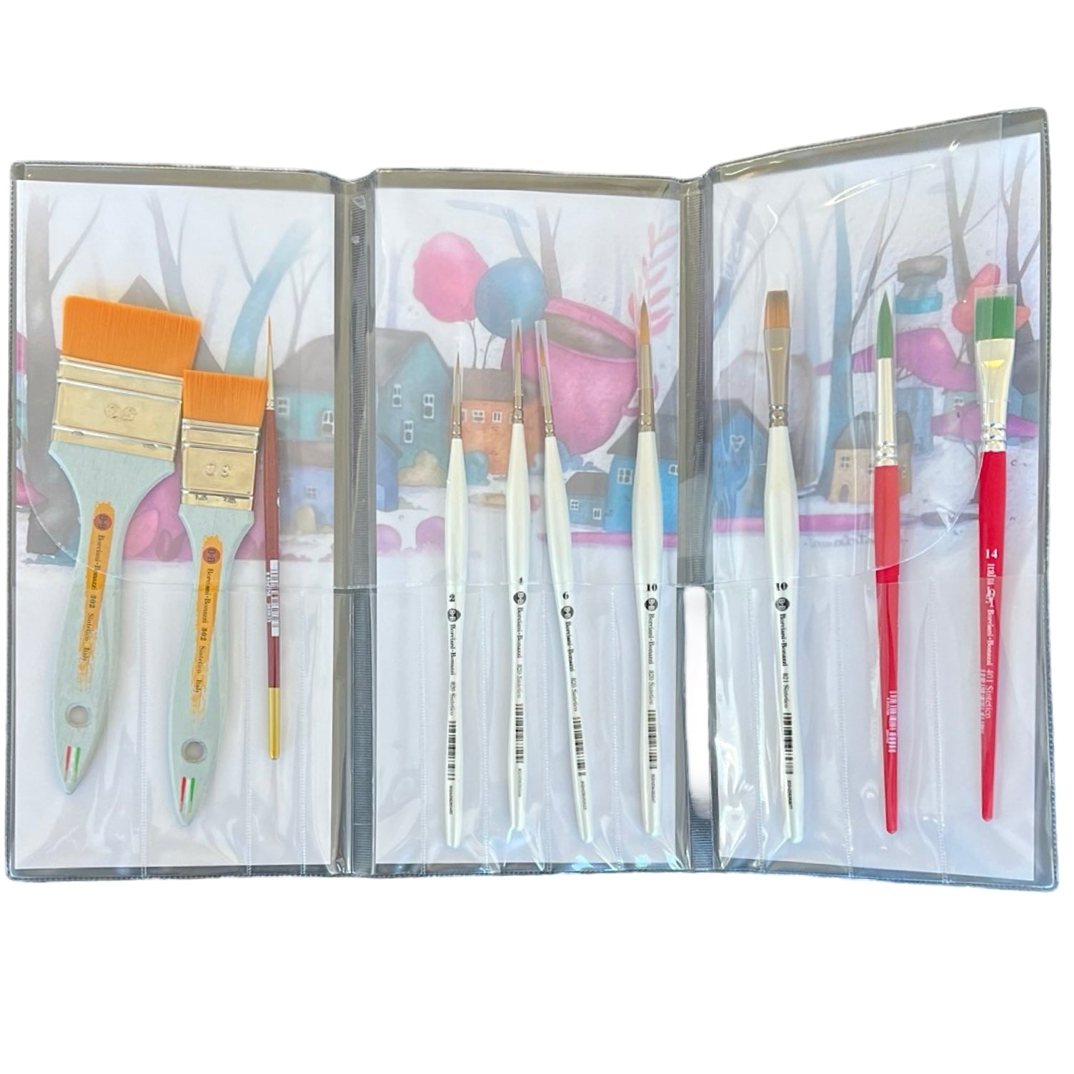Borciani e Bonazzi "INTERMEDIATE KIT" 10 Brushes by Laura Cortinovis