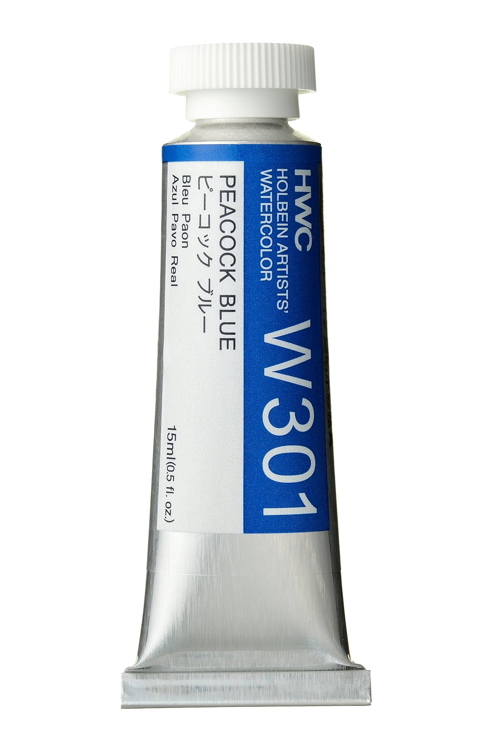 Holbein Watercolour 15ml W301 Peacock Blue