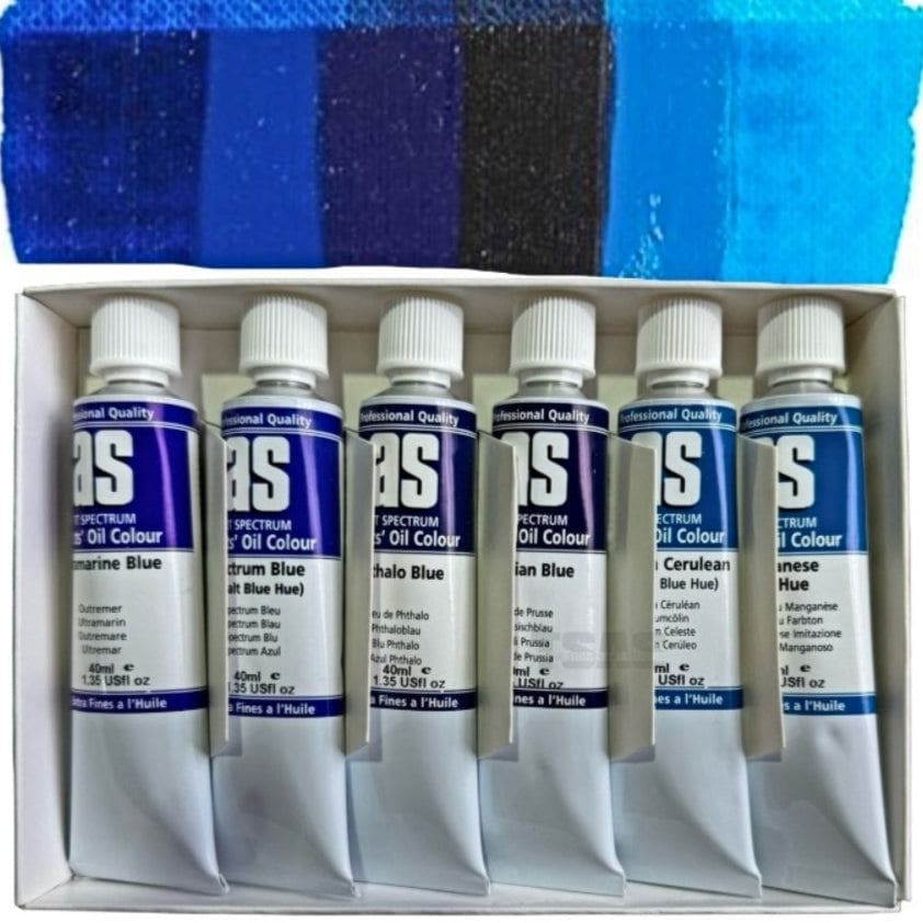 ART SPECTRUM OILS ART SPECTRUM Art Spectrum® Artists’ Oil Set 6x Blues