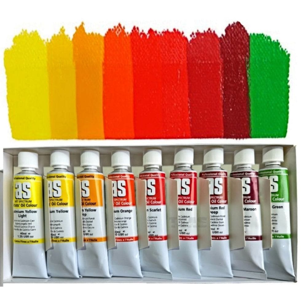 ART SPECTRUM OILS ART SPECTRUM Art Spectrum® Artists’ Oil Set 9x Cadmiums