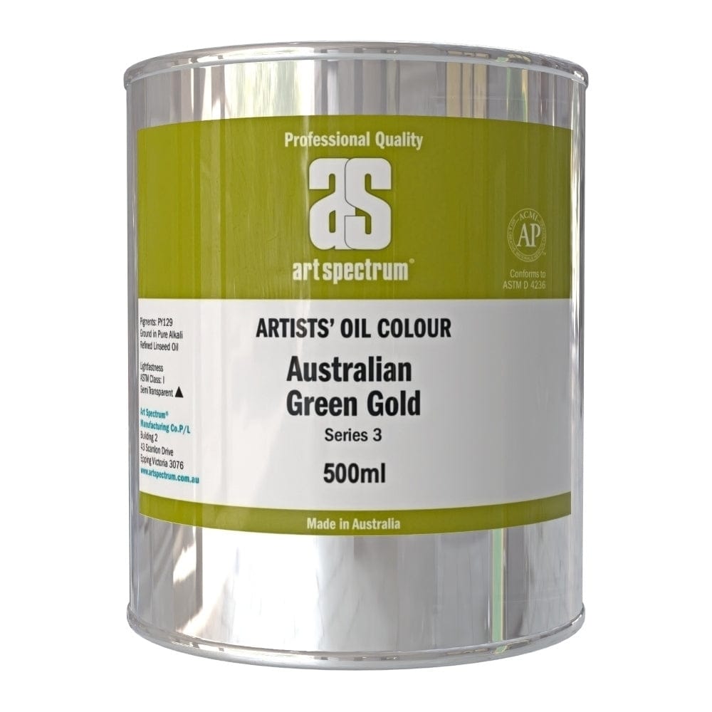 ART SPECTRUM OILS ART SPECTRUM 500ml Art Spectrum Australian Green Gold