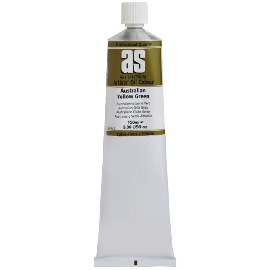 ART SPECTRUM OILS ART SPECTRUM 150ml Art Spectrum Australian Yellow Green