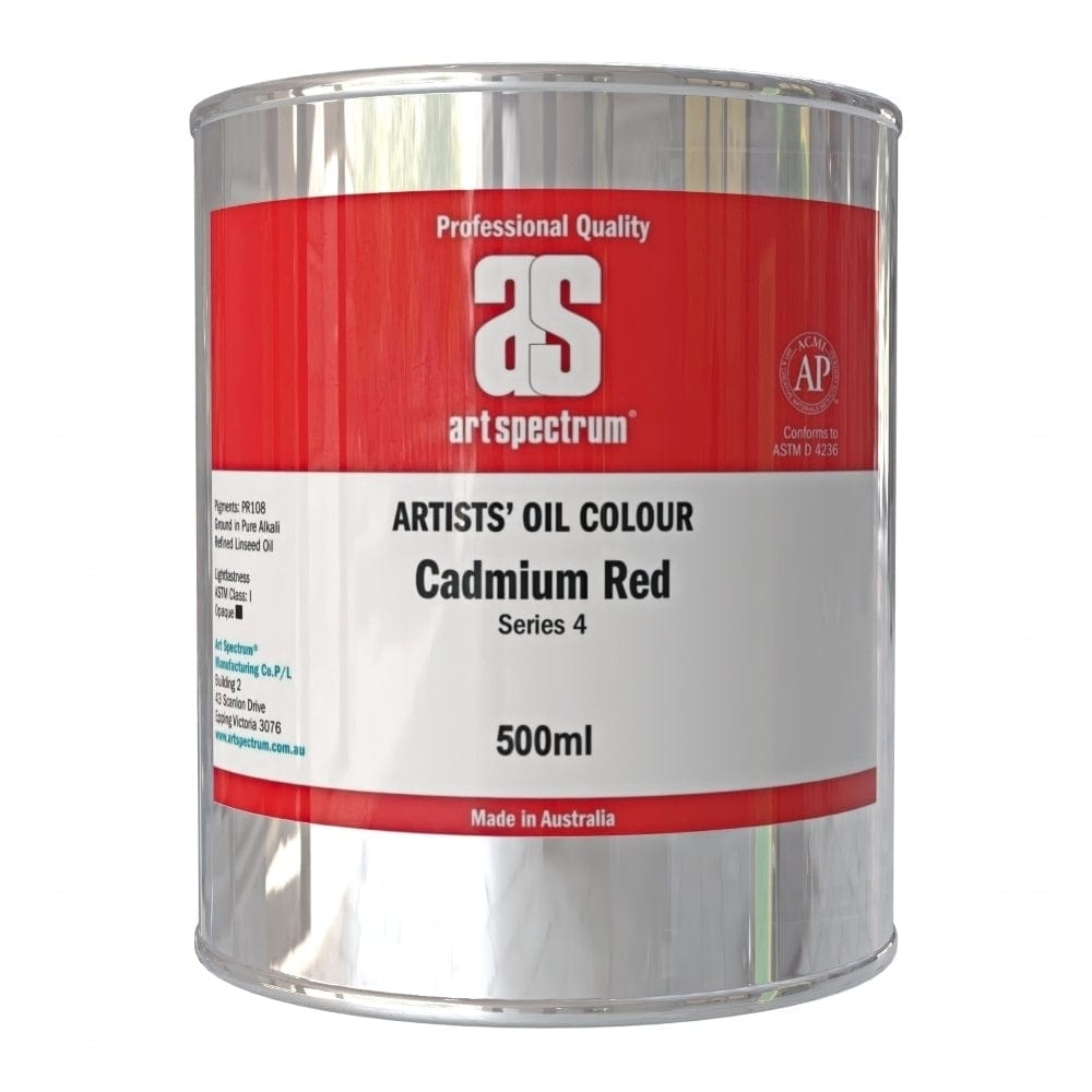 ART SPECTRUM OILS ART SPECTRUM 500ml Art Spectrum Cadmium Red