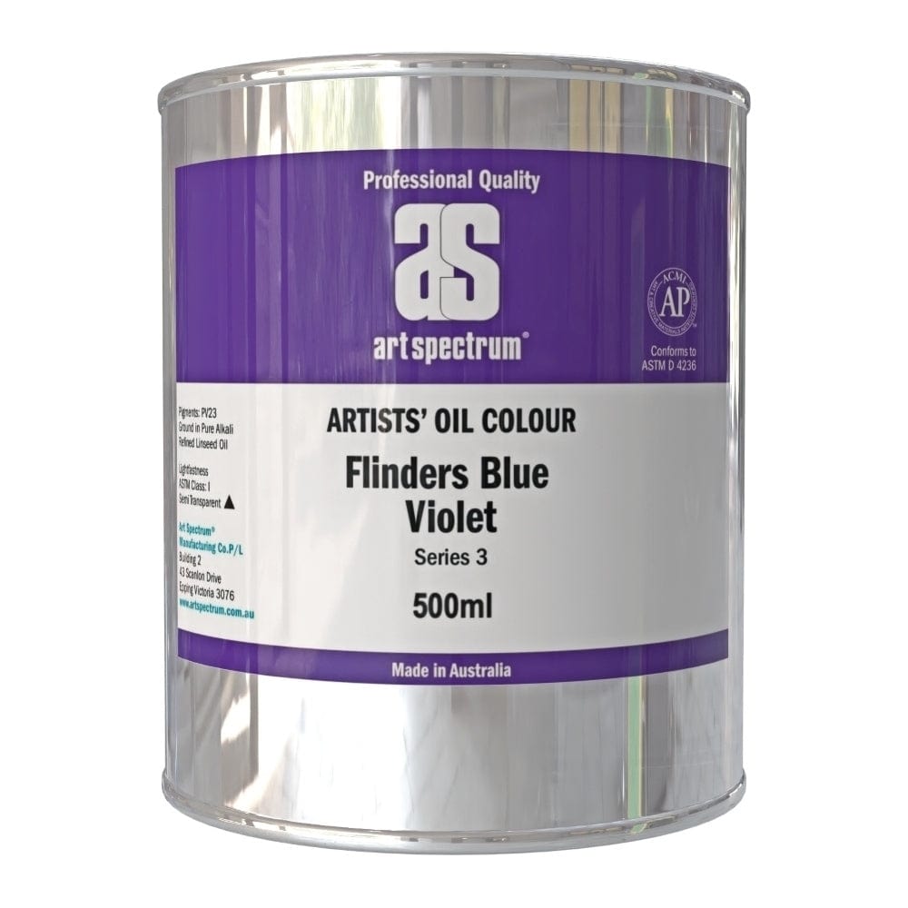 ART SPECTRUM OILS ART SPECTRUM 500ml Art Spectrum Flinders Blue Violet