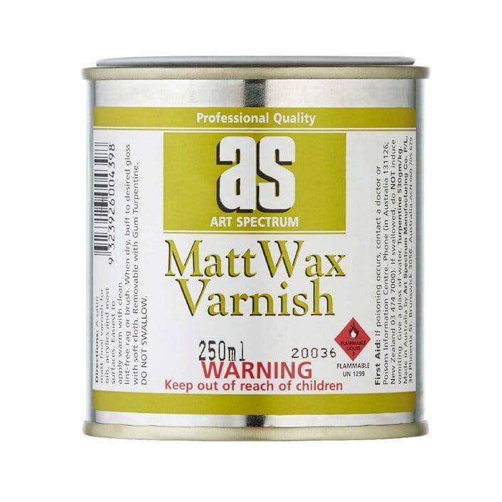 ART SPECTRUM VARNISH ART SPECTRUM 250ml Art Spectrum Matt Wax Varnish