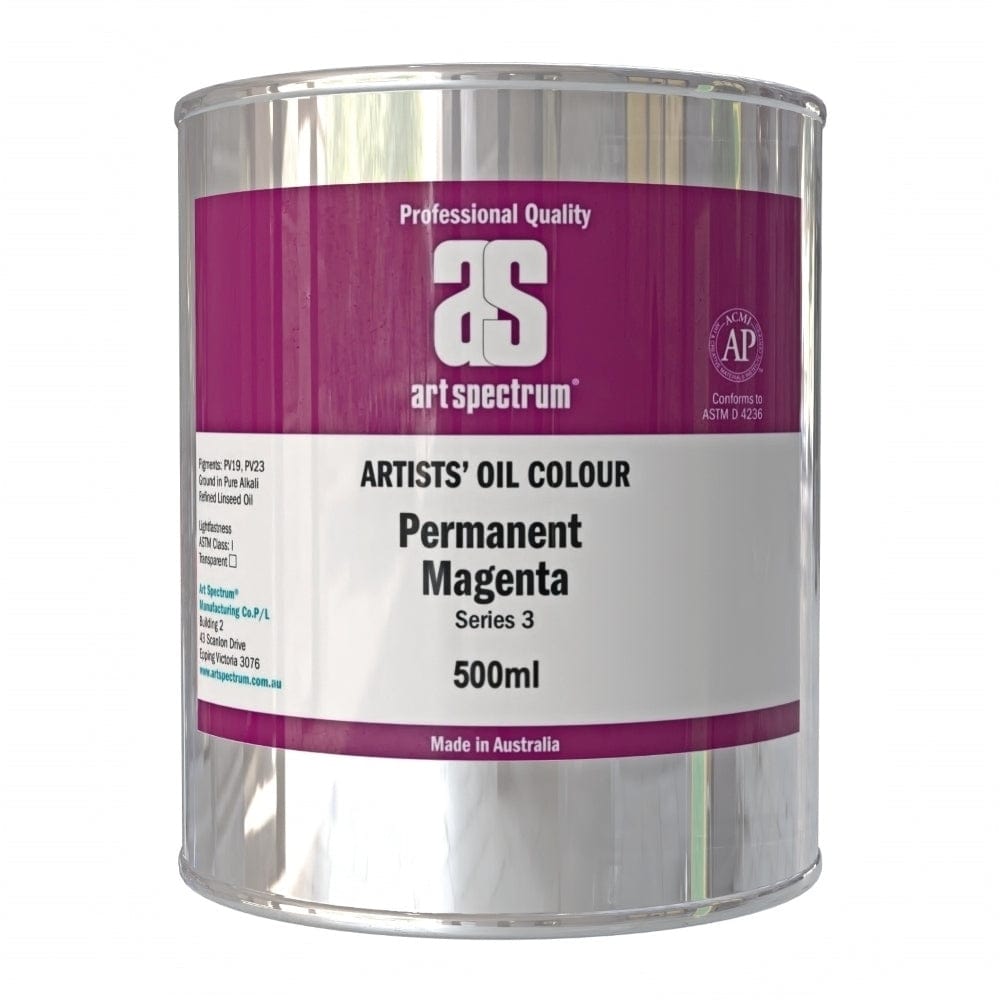 ART SPECTRUM OILS ART SPECTRUM 500ml Art Spectrum Permanent Magenta