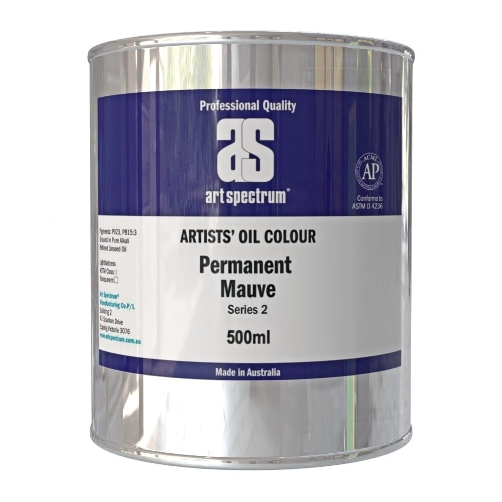 ART SPECTRUM OILS ART SPECTRUM 500ml Art Spectrum Permanent Mauve