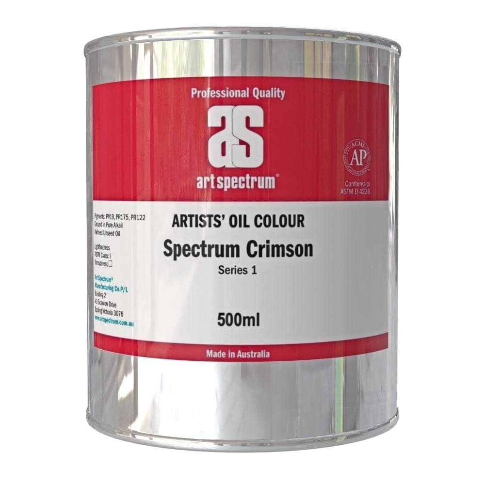 ART SPECTRUM OILS ART SPECTRUM 500ml Art Spectrum - Spectrum Crimson