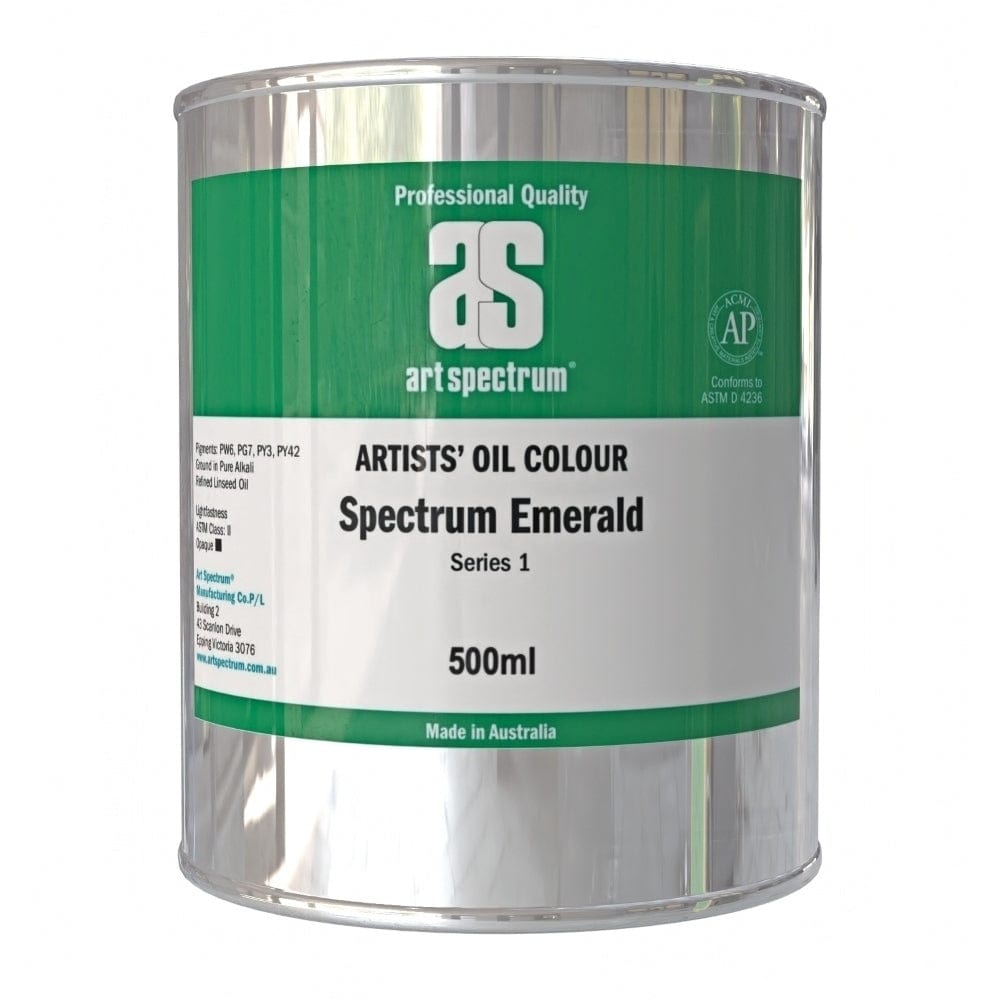 ART SPECTRUM OILS ART SPECTRUM 500ml Art Spectrum - Spectrum Emerald