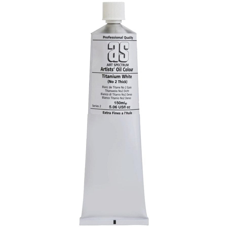 ART SPECTRUM OILS ART SPECTRUM 150ml Art Spectrum Titanium White No.2