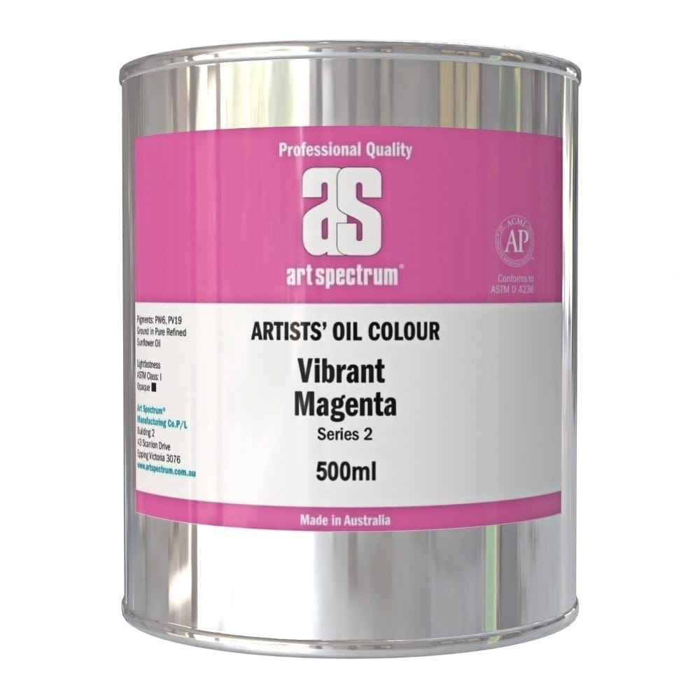 ART SPECTRUM OILS ART SPECTRUM 500ml Art Spectrum Vibrant Magenta