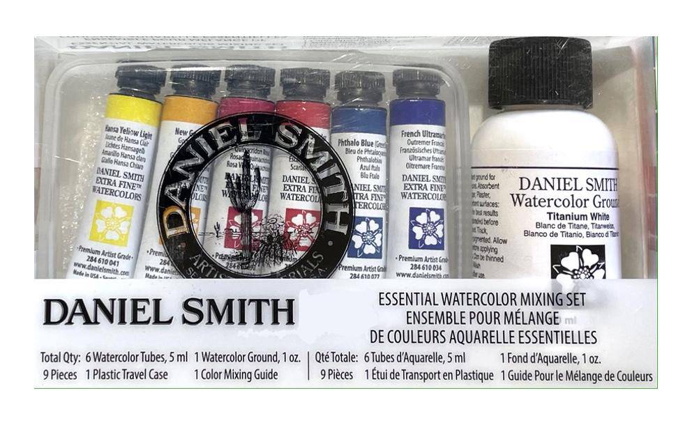 DANIEL SMITH SETS DANIEL SMITH 6x5ml + Ground Daniel Smith Essential Mixing Set