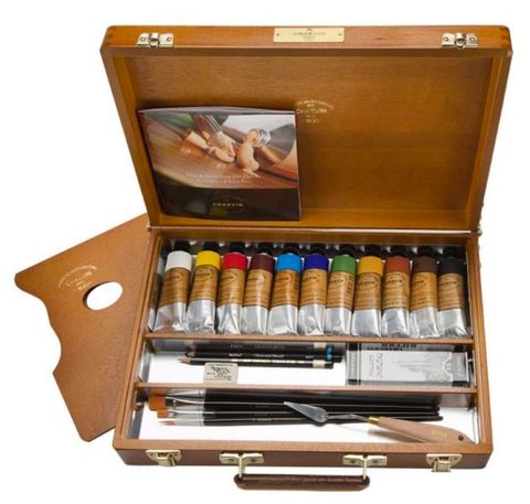 Charvin Extra Fine Oil Set - Large Wooden Box