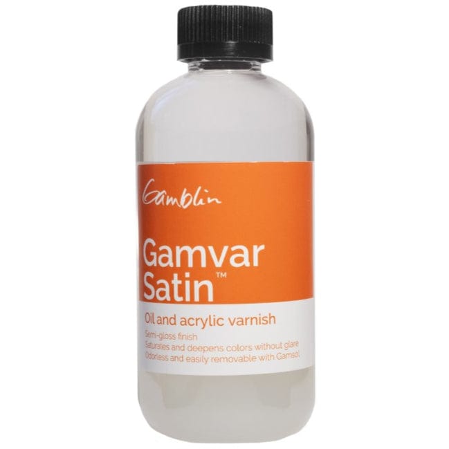GAMBLIN VARNISH GAMBLIN 125ml Gamvar Satin Varnish