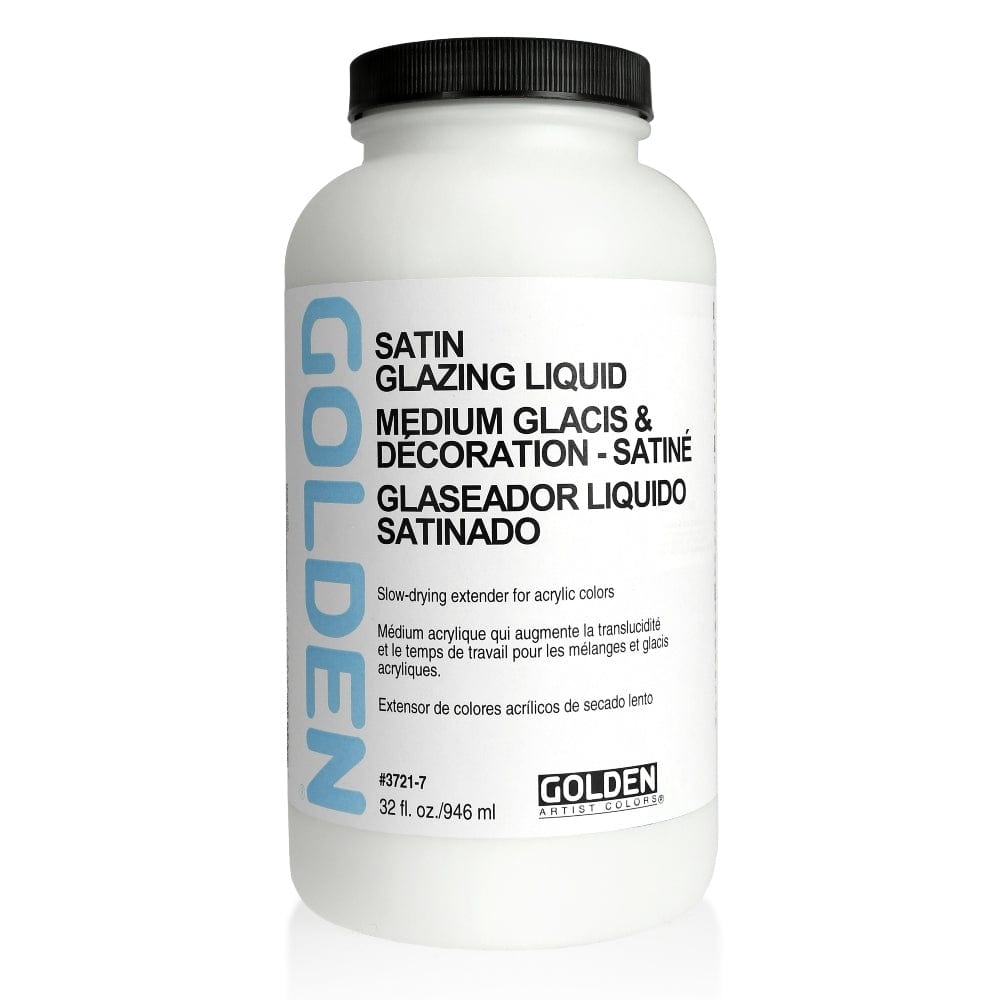 GOLDEN MEDIUMS GOLDEN 946ml Golden Glazing Liquid Satin
