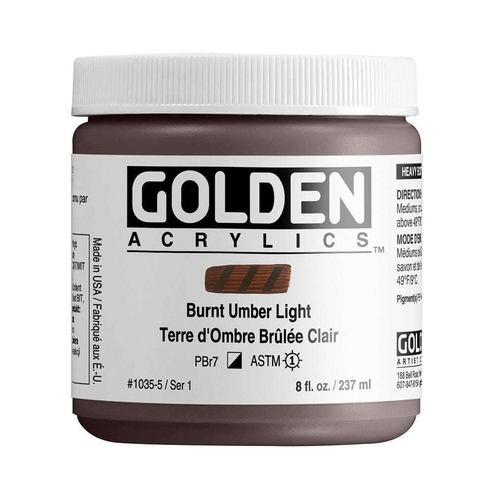 GOLDEN HEAVY BODY GOLDEN 236ml Golden HEAVY BODY Burnt Umber Light